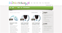 Desktop Screenshot of dzieckonatury.pl